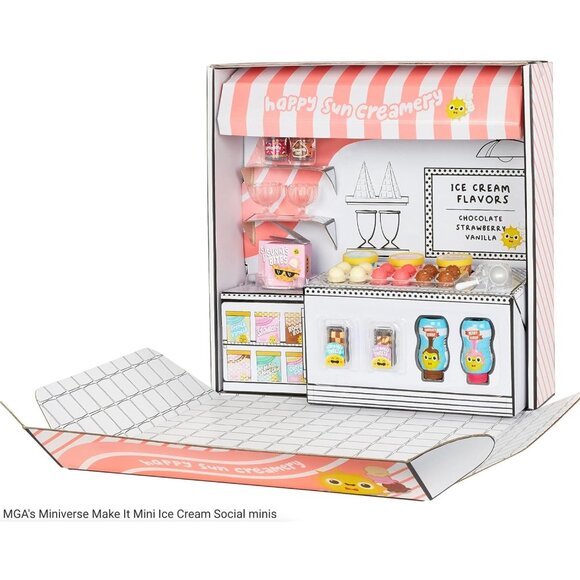 MGA's Miniverse Make It Mini Ice Cream Social Mini Collectibles - Picture 2 of 3
